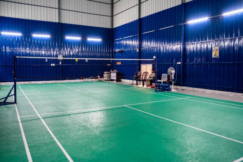 Abirami badminton court, Valasaravakkam, Chennai