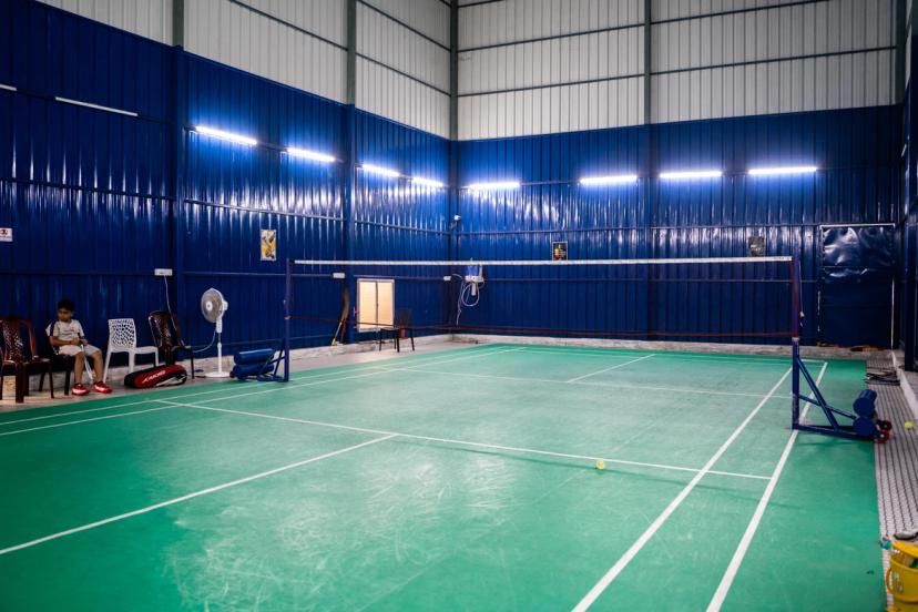 Abirami badminton court, Valasaravakkam, Chennai