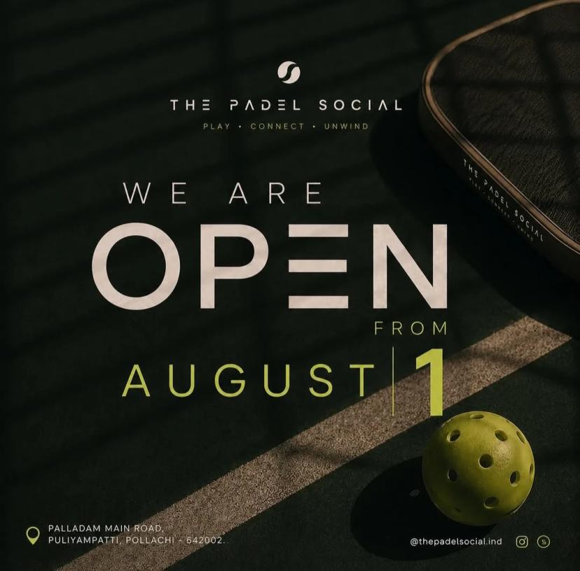 The Padel Social, Puliampatti, Pollachi